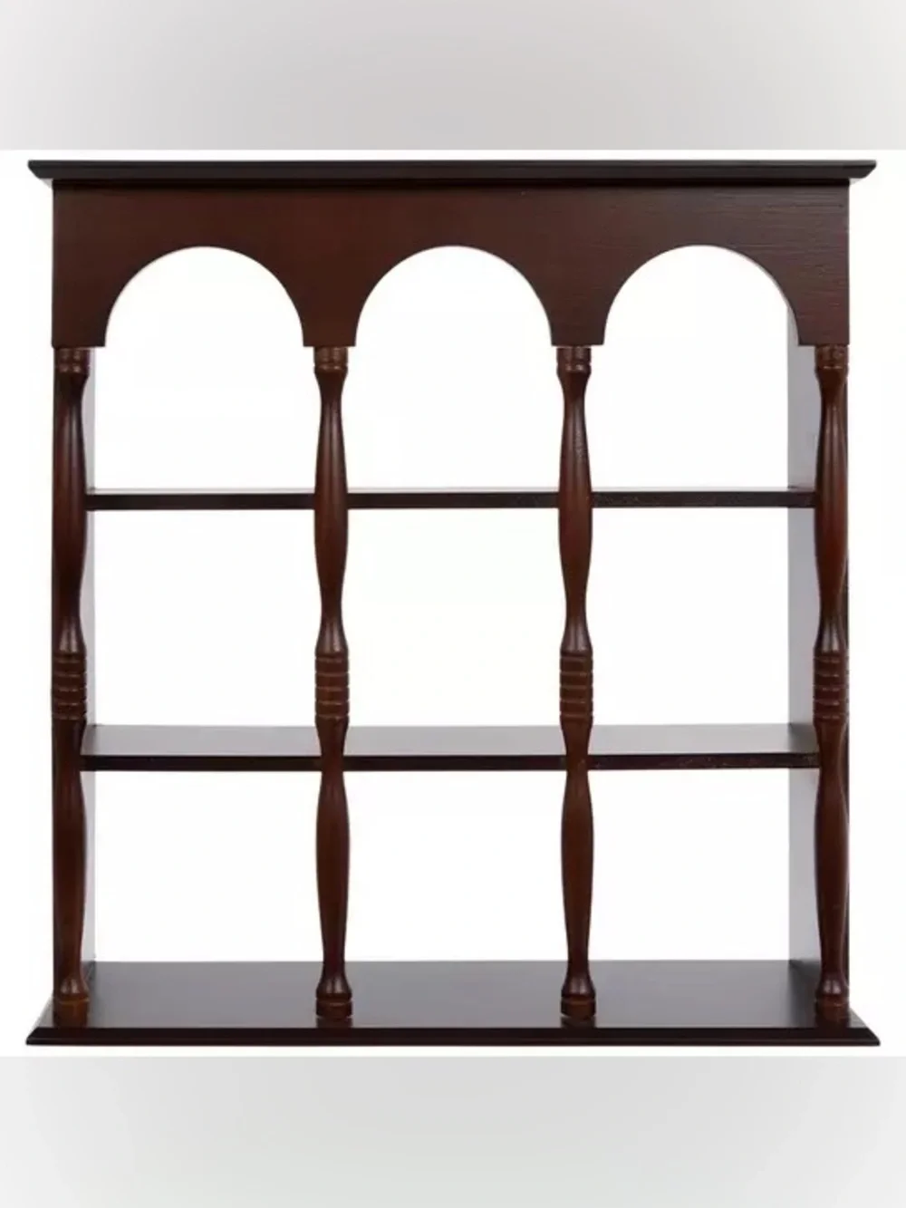 Brown Wood Wall Shelf